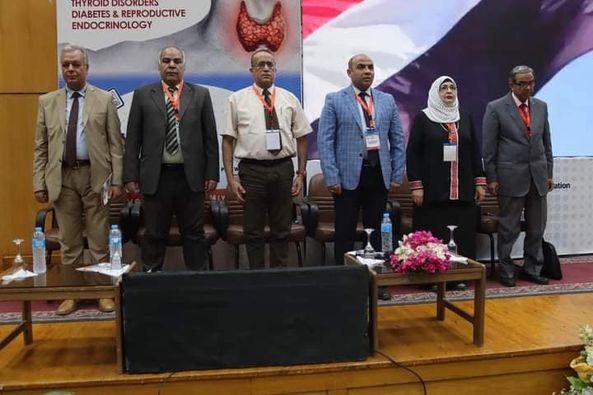 The launch of the activities of the Seventh Annual Endocrinology Conference under the title “Thyroid diseases and their relationship to pregnancy and childbirth”