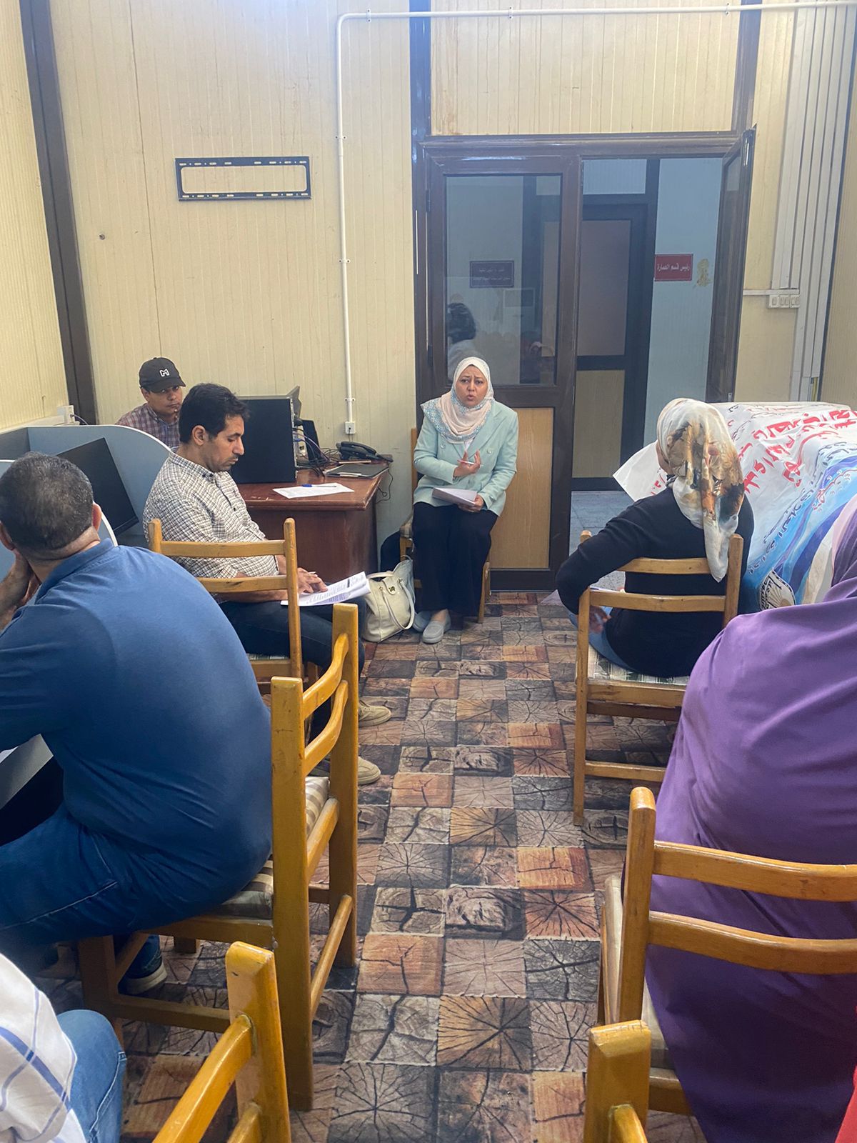 ضمن مشاركة كلية الفنون الجميلة في أنشطة الاعتماد المؤسسي للجامعة