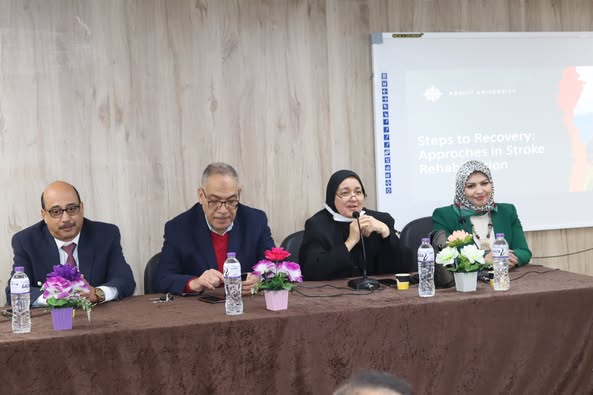 فعاليات اليوم العلمي للسكتة الدماغية بمستشفى &nbsp;الأمراض العصبية بجامعة أسيوط