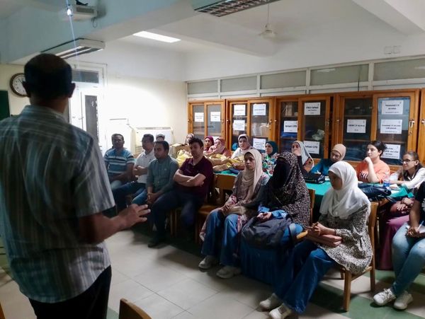  ورشة عمل مستشفى الأطفال الجامعي بأسيوط 