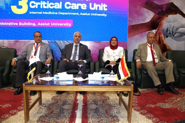 Launching the activities of the third conference of the Critical Care Unit in cooperation with the Egyptian Society of Surgical Medicine