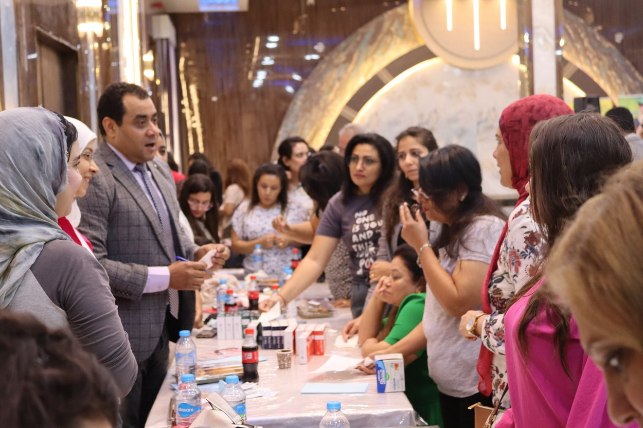 The College of Medicine launches a medical campaign to Al Salam Modern School under the title “Healthy Day” to detect malnutrition, diabetes, and obesity.