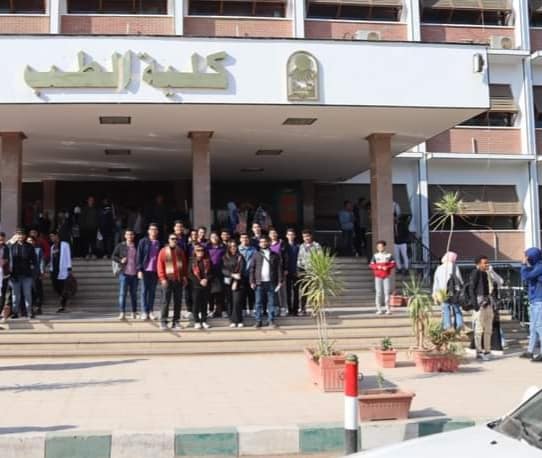 Visit of students from Franciscan Secondary School for Boys in Assiut to the Faculty of Medicine