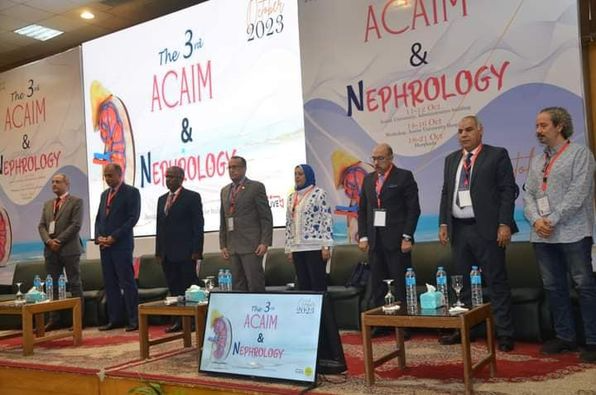 The start of the third annual Assiut Conference on Internal and Kidney Diseases