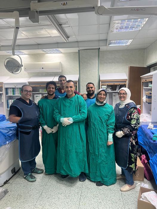 A medical team in the Pulmonary Artery Thrombosis Rescue Unit at Assiut University Heart Hospital succeeded in saving the life of a girl from a sudden severe clot in the pulmonary artery.