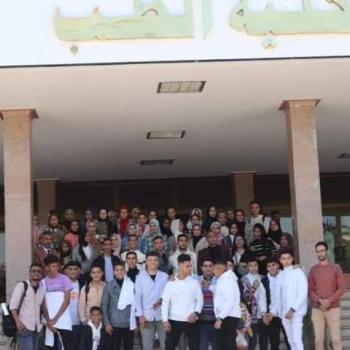 A visit by students of the Martyr Mustafa Hamdoun Secondary School in Umm Al-Qusour, Manfalut, to the College of Medicine