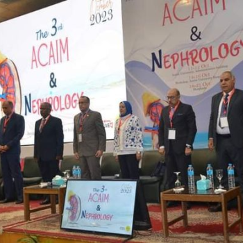 The start of the third annual Assiut Conference on Internal and Kidney Diseases