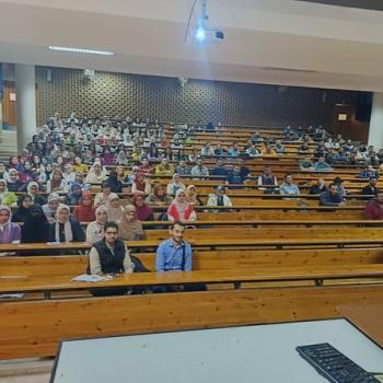 The first workshop for training doctors, batch 58, system (6+1), under the title “Arterial blood gas.”