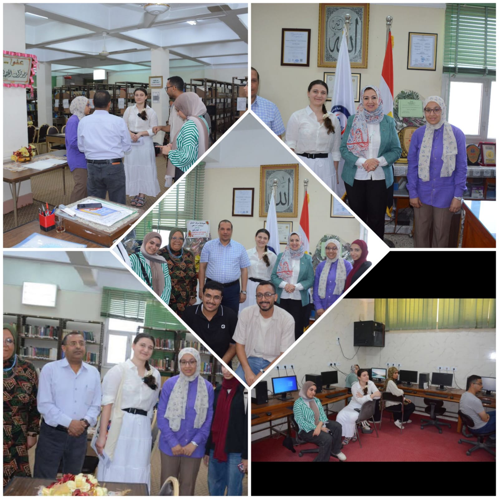 بدء نشاط برنامج التبادل الطلابى لطلاب الجمعية العلمية صيدلة EPSF Assiut 2024 /2025  م