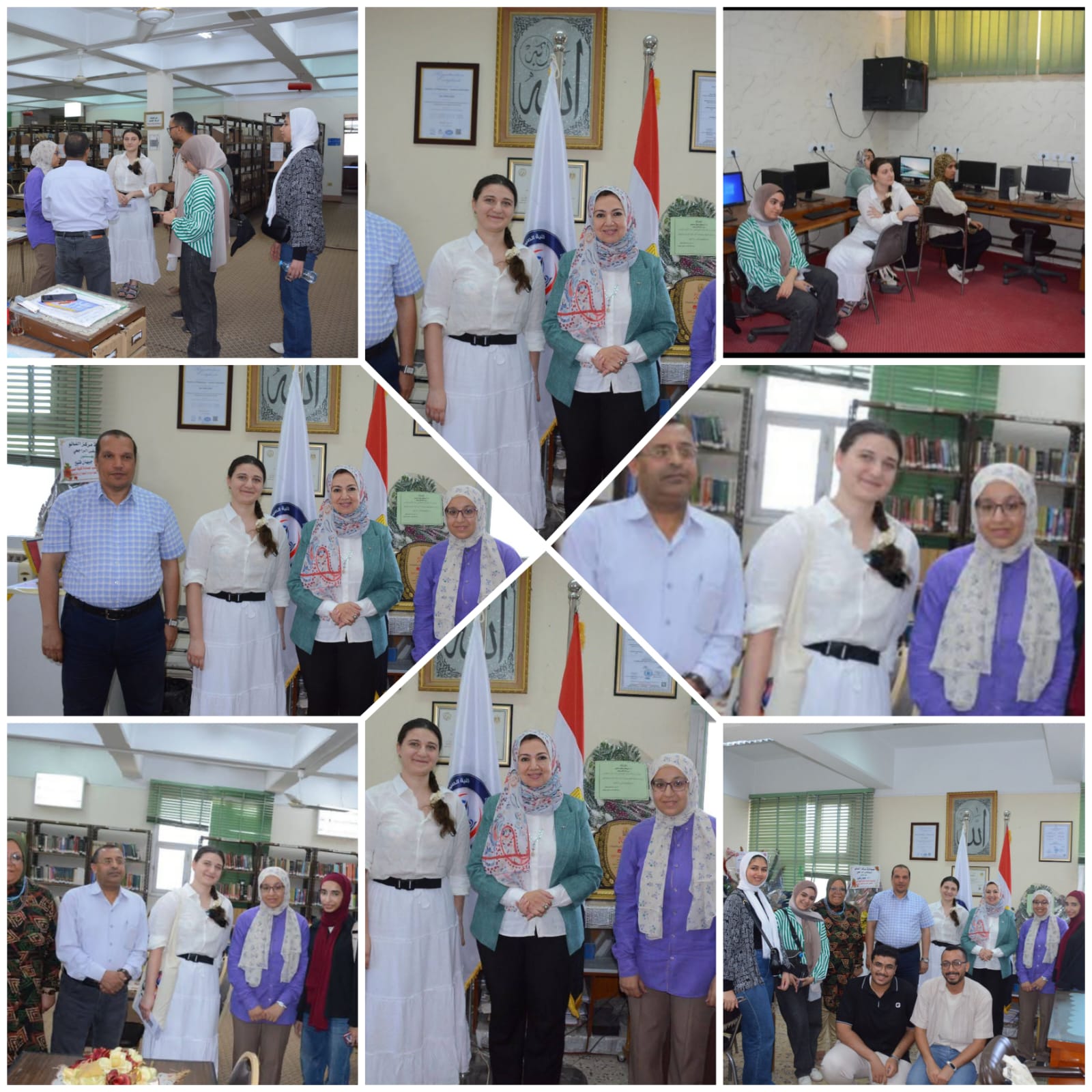  بدء نشاط برنامج التبادل الطلابى لطلاب الجمعية العلمية صيدلة EPSF Assiut 2024 /2025  م
