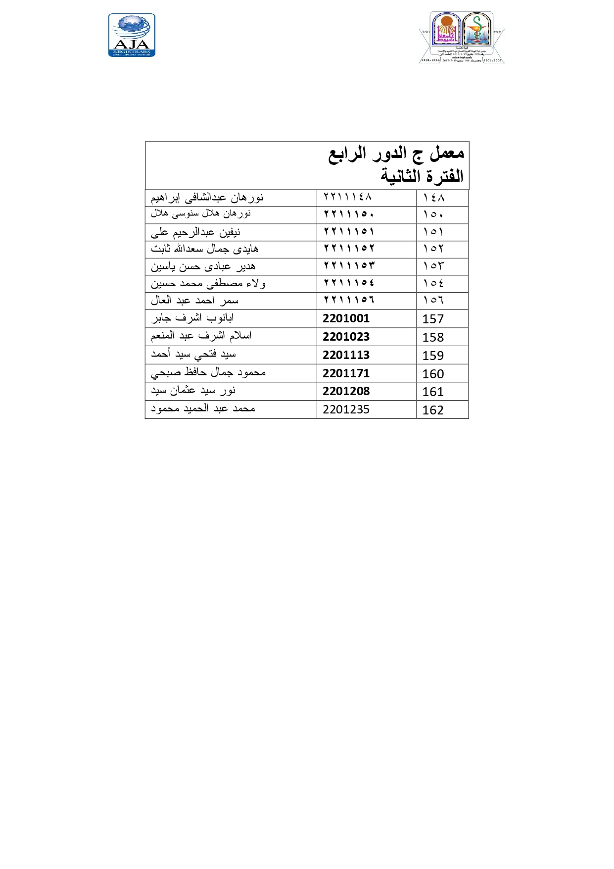 إعلان لطلاب الفرقة الأولى مقرر عقاقير- 1 فارم دى قرر إمتحان العملى يوم الأربعاء الموافق 18 مايو 2022